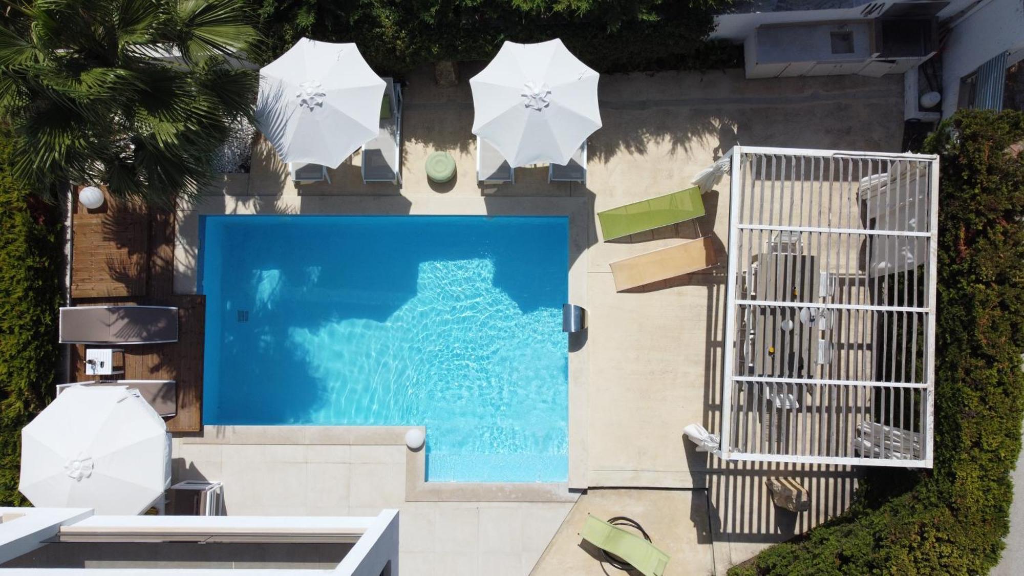 Villa Douglas - Private Pool, BBQ, 4Bdrms, View Pefkochori Esterno foto